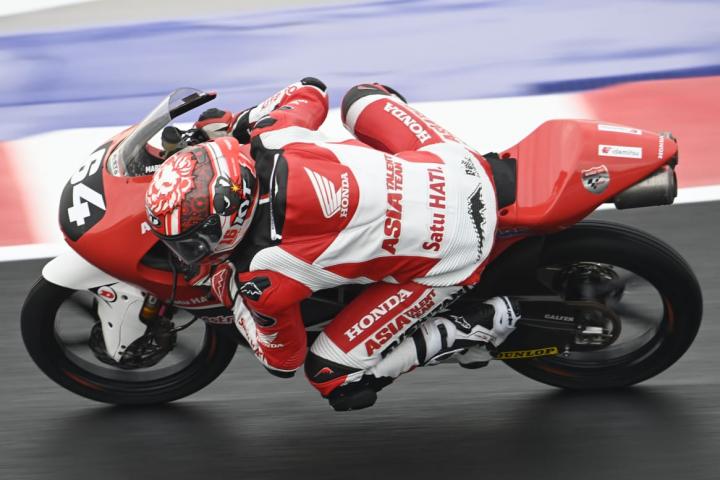 Mario Aji Tampil Impresif di Sesi Latihan GP Moto 3 Misano